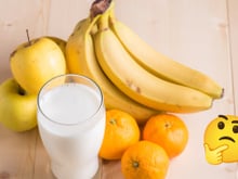5 alimentos que não devem ser consumidos com bananas