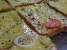 Torta de Pão de Forma Assado