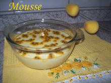 Mousse de maracujá consistente