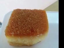 Bolo cremoso de tapioca