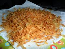 Batata palha sequinha