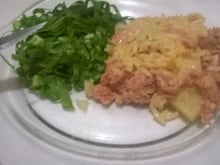 Arroz com linguicinha