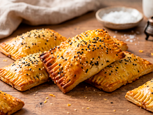 Pastelzinho caseiro sem glúten e com batata-doce você aprende no TudoGostoso: perfeito para congelar
