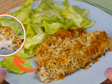 Peixinho crocante na airfryer eu todo mundo ama: faço pelo menos uma vez por semana ou o povo aqui de casa reclama!