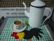 Capuccino delicioso do Lúcio Cezar
