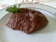 Falsa Mousse de chocolate