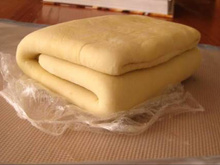 Massa de pastel folhado