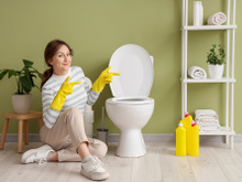 3 truques simples de guru da limpeza que vão transformar o seu banheiro: "Dádiva de Deus para a limpeza do vaso sanitário"