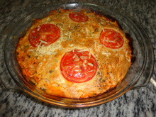 Torta de frango cremosa