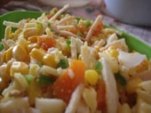 Salada colorida