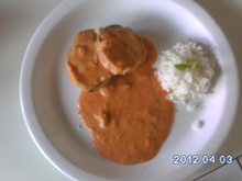 Pintado ao molho de leite de coco