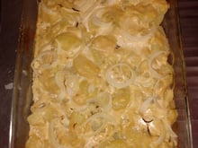 Batata gratinada