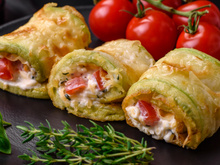 “Virou minha receita com abobrinha predileta”, esse rolinho de vegetais crocante na airfryer que aprendi com a minha vizinha é saudável e delicioso