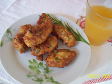 Bolinho de mortadela da Dê