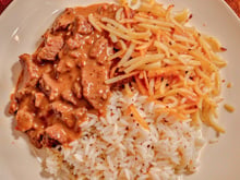 Estrogonofe de carne simples