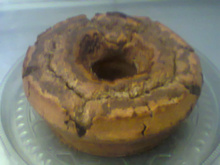 Bolo mesclado de chocolate