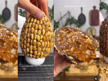 Ovo de Páscoa Snickers sensacional: pega essa receita Puxa-puxa e crocante e faz pra domingo que ainda dá tempo!