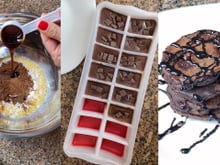 Panqueca de chocolate congelada e pronta para quando bater a fome: essa receita é perfeita para ter em casa