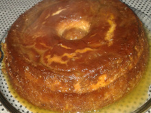 Bolo pudim de laranja
