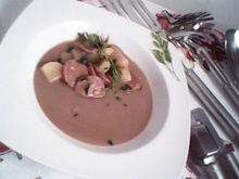 Sopa de feijão da Isabela