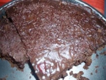 Bolo de café e avelã