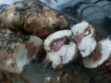 Peito de frango recheado