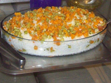 Arroz com legumes