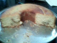 Bolo macio de banana