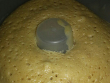 Bolo rápido de amendoim no micro-ondas