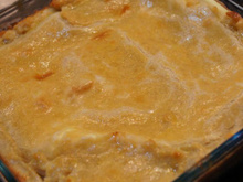 Empadão maravilhoso de queijo minas