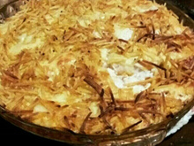 Arroz cremoso de frango
