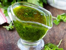 Molho de manteiga com ervas finas