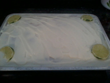 Bolo delícia de limão da Kinha