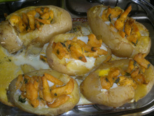 Batatas recheadas da Nanda