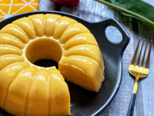 Pudim de milho verde