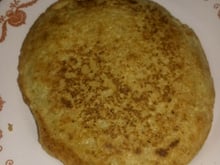 Pão low carb de frigideira
