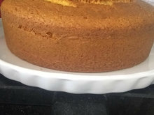 Bolo de fubá com iogurte natural
