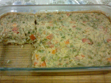 Torta de aveia e sardinha