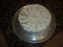 Bolo de coco e marshmallow