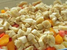 Salada de frutas zero lactose