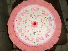 Bolo de morango delicioso