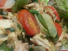 Sobra de frango assado