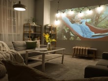 Cinema em casa sem gastar muito com projetores em oferta