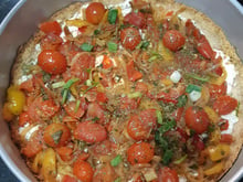 Torta legumes Low Carb