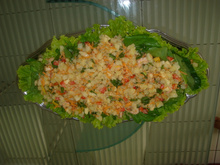Salada de bacalhau Fátima