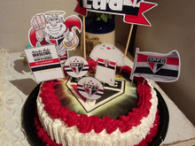 Bolo Time do Coração