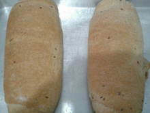 Pão integral simples