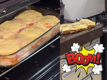 Que perigo! Recipiente de vidro EXPLODE ao sair do forno: veja os riscos e como evitar esse acidente