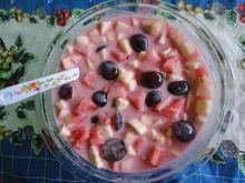 Salada de frutas alternativa
