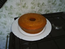 Bolo de laranja rápido